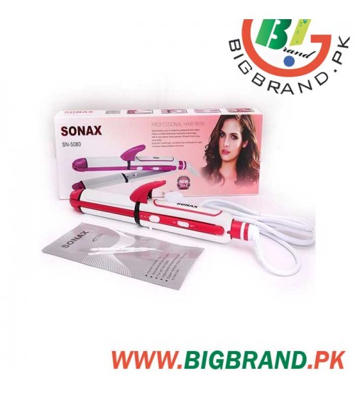 Sonax 3in1 Hair Curler and Straightener SN-5080
